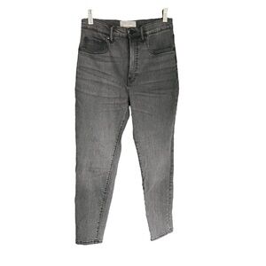 EVERLANE Gray High Rise Ankle Jeans